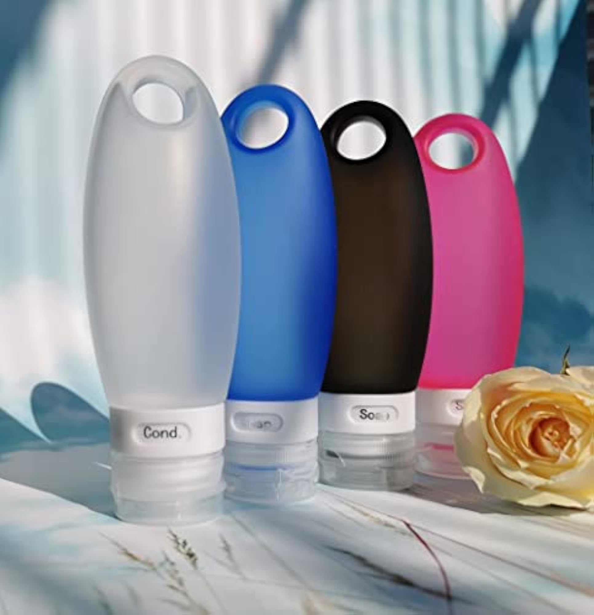 Gym Refillable Bottles Leak Proof Camping Travel Containers