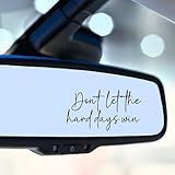 🌟 Empowering Affirmation Design – Features the bold quote "Don't Let The Hard Days Win" to inspire confidence, resilience, and self-love—perfect for promoting feminism and inner strength. 💧 Waterproof & Durable PVC – Made from premium PVC vinyl that’...