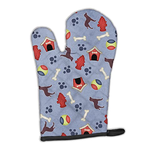 Caroline's Treasures BB3901OVMT American Water Spaniel Dog House Collection Oven Mitt Heat Resistant Thick Oven Mitt for Hot Pans and Oven, Kitchen Mitt Protect Hands, Cooking Baking Glove