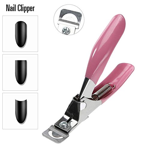 Preisvergleich Produktbild AGajtsell Acryl Nagelknipser Professionelle Gefälschte Nagelknipser Nagelspitzenschneider Rostfreier Edelstahl Falsche Nägel Cutter Für Künstliche Nail art Maniküre Werkzeuge Clip Werkzeug