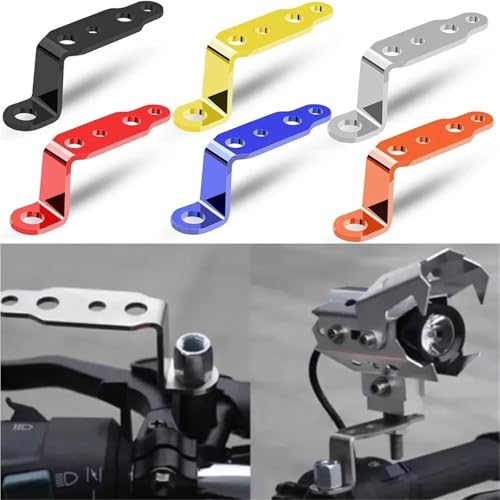 Support de phare moto multifonction pour extension retroviseur