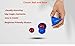 JL Corp.Ball and Vase Magic Trick Set, Red and Blue, 7.5cm Height Classic Illusion Prop, Close Up Props Gimmick