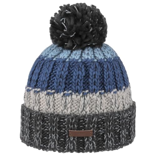 Barts Wilhelm Bonnet Homme Charcoal fini le front qui gratte avec ce bonnet doux et chaud