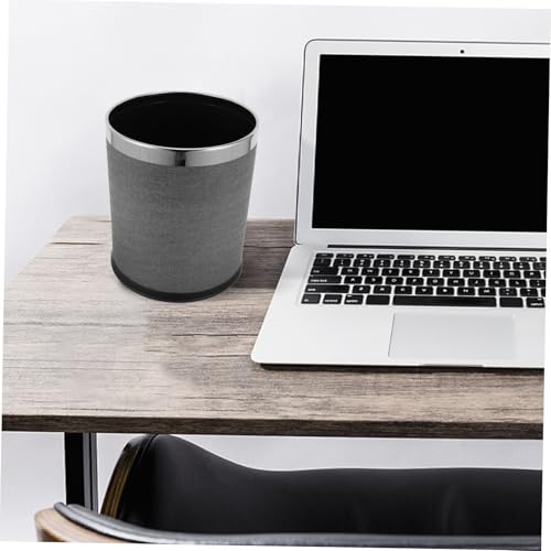 Cabilock caneca rectangular para baño 10L gris miniatura 4
