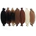 12inch Springy Afro Twist Hair 3 Packs Pre-Separated Braiding Hair Marley Twist Hair for Soft Faux Locs Medium Blonde Spring Twist Hair Kinky Twist Crochet Hair for Women (12 Inch (Pack of 3), 27)