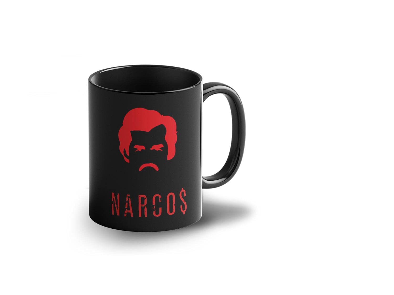 Lightning Hammerz Narcos Pablo Escobar Coffee Mug with Print | Printed Mugs | Narcos Series Coffee Mugs | Gift for Friends | 330ml, Microwave & Dishwasher Safe