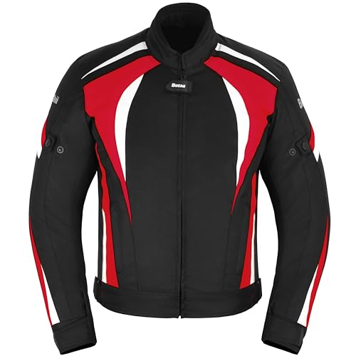 Image of Buchii Textile Motorcycle Jacket for mens & Motorbike Jacket Men Armoured CE Approved All-weather Waterproof Jacket Mens Adventure & Touring Racing jacket Racer jacket