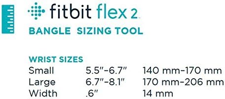 Fitbit Flex 2 Accessory Bangle, Rose Gold, Small