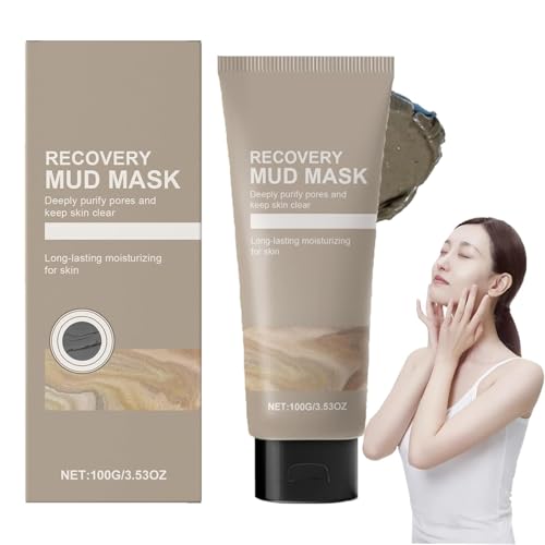 Mascarilla de barro de recuperación Mascarilla de barro hidratante y humectante Mascarilla de barro limpiadora Control de grasa Mascarilla de barro de arcilla Mascarilla de barro de alivio de limpieza