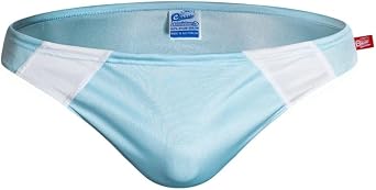aussieBum Men's Green Briefs Swimwear Competition Crew Wonder Jock Push-Up Pouch Lightweight Quality Nylon Australian Made Size S