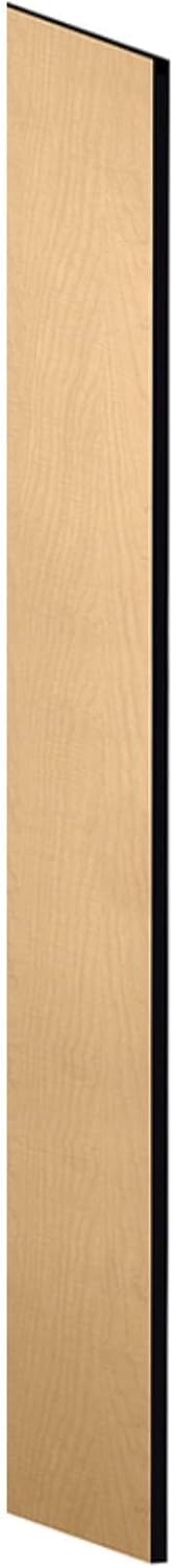 Salsbury Industries Side Panel - for 5 Feet High - 15 Inch Deep Designer Wood Locker - with Sloping Hood - Maple