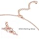 LOLIAS Kette Rosegold Damen Halskette Damen Rosegold Wasserfest Rosegold Ketten Damen Herz Münze Anhänger Rosegold Kette Damen Schmuck Rosegold