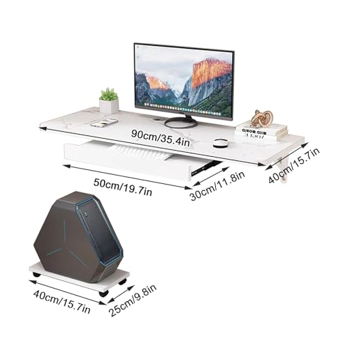 Table murale gain de place pour petits espaces de bureau