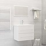 La parte superior del armario es ideal para colocar el lavabo. El espejo también agrega una apariencia excelente a la decoración de tu hogar.