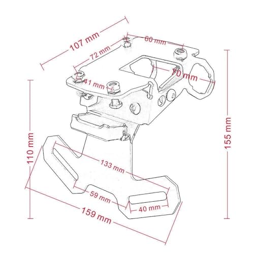 Support de plaque Z900 vert pour sublimer vos sorties - 5