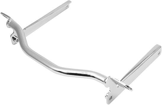 Motorcycle Light Bracket Bar Driving Spot Fog Passing Turn Signal Light Bracket Mount Bar Light Holder Clamp for Harley Heritage Softail Fatboy 2002-2017, Chrome