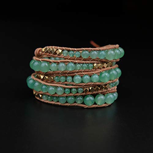 Globi GB-3584 Natural Stone Wrap Bracelet thumb #2