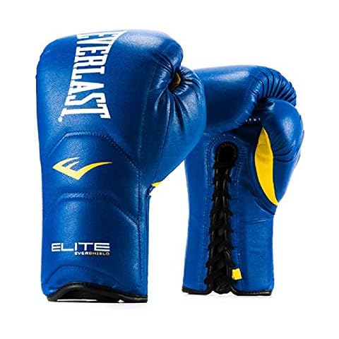 Everlast Elite - Guantes de boxeo de piel con cordones Cover