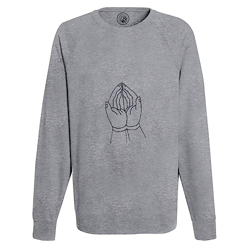 Sweatshirt graphique mains symboliques pour exprimer un style authentique
