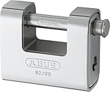 ABUS 92/65 Monoblock Solid Brass with Steel Jacket Padlock Keyed Different