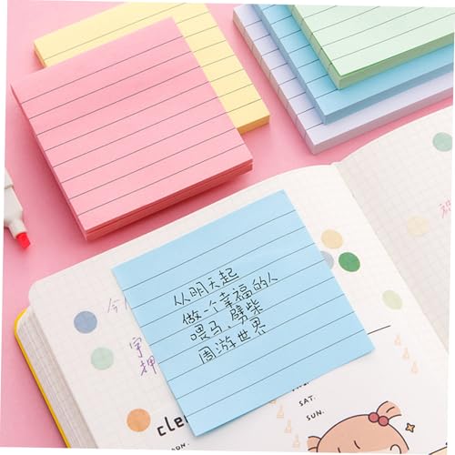 Bloc Notes Autocollants Multicolores pour Prise de Notes Rapide à l'École - 4