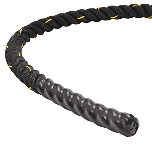 Balancefrom Battle Rope 1.5/2 Inch Diameter Poly Dacron 30, 40, 50 Ft Length, Heavy Ropes For Home Gym And Workout #TOP3