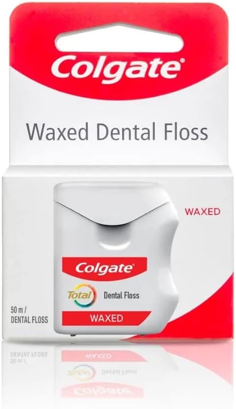 Colgate Waxed Dental Floss For Cleaning The Teeth (25M) - Pack of 4