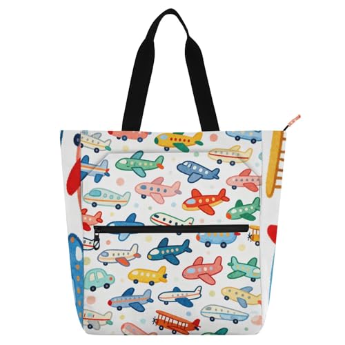 Bolsa de mano resistente al desgarro y muy colorida para la universidad y la playa
