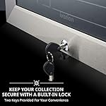 Ivation 33 Bottle Dual Zone Wine Cooler Refrigerator w/Lock | Large Freestanding Wine Cellar For Red, White, Champagne & Sparkling Wine | 41f-64f Digital Temperature Control Fridge Stainless Steel - Image 7