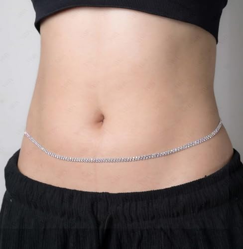 Image of Vama Fashions kamarbandh western hip waist Belly chain ottiyanam aranjanam for lehanga kamarpatta for women