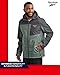 Reebok Men's Jacket - Weather Resistant Fleece Lined Softshell Jacket Coat - Lightweight Casual Coat for Men (M-XXL), Size X-Large, Sage Green