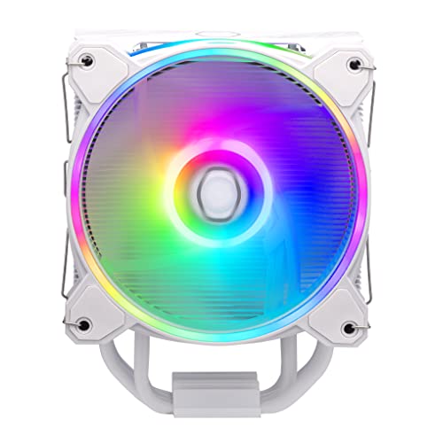 Cooler Master Hyper 212 Halo CPU Air Cooler - Finitura Alluminio Puro Bianco, 4...