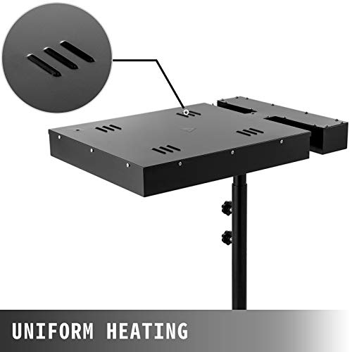 VEVOR Flashdroger 41 x 41 cm, zeefdruk flashdroger 1700 W, Flash Dryer Machine 220 V, Silk Screen Printing met… - Image 5