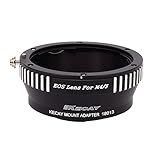 Diseñado para Canon EOS EF EF-S tipo lente a Micro 4/3 (MFT/M4/3) Micro Four Thirds mount cámara. Compatible con cámara: Panasonic Lumix DMC-G1 G2 G3 G10 GX1 GH1 GH2 GF1 GF2 GF3 GF5 GH4 Panasonic AG-AF100 etc. Olympus PEN E-PL1 E-PL1s E-PL2 E-PL3 E-P2 E-P3 E-M OM-D E-M5 E-M10 y más