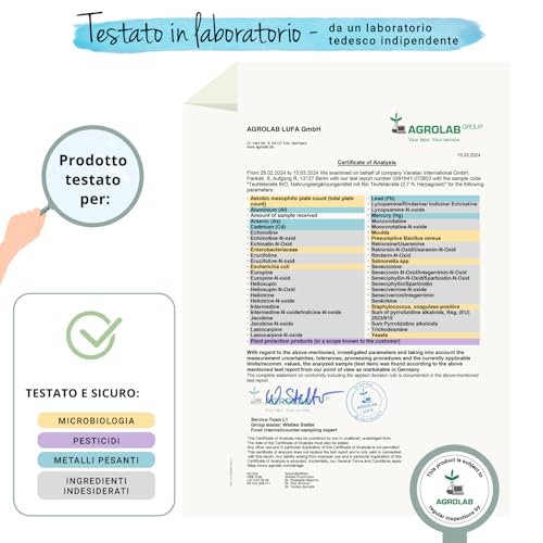 Artiglio del Diavolo Bio 1665 mg | con 2,7% di Arpagoside | Estratto 3:1 | Per Dolori Articolari e Problemi Gastrointestinali | Qualità Biologica dal Sudafrica | Senza Additivi | Vegan | Vegavero® - 7
