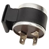 K&S Emgo 66-8722 Universal 12 volt flasher Round Kawasaki Style for 73-84 Models (66-86722)