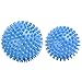 Produktbild Igelball Massageball Hart. Massage Ball mit Noppen Stachelball für Fuss Hand Rücken Muskelmassage. Für Plantarfasziitis Muskelregeneration Myofasziale Entspannung Schmerzlinderung. (Blau/2er Set)