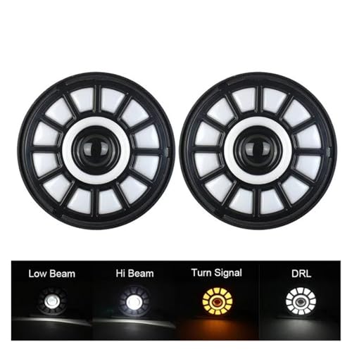 Phare LED 7 Pouces pour corriger l'éclairage faible des Mazda Miata MX5 NA - 2