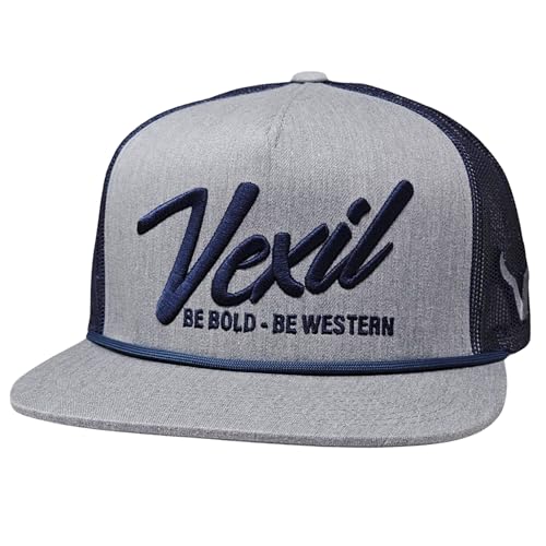 Image of Vexil American Rancher Adjustable Snapback Western Lifestyle Rodeo Southwest Inspired Meshback Hat