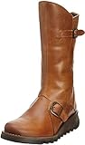 Sohle : Gummi FLY London Damen MES 2 Chukka Boots, Braun (Camel 003), 39