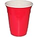 Produktbild alles-meine.de GmbH 1 Stück _ großer __ 3 in 1 - Trinkbecher / Zahnputzbecher / Malbecher - Becher - Einweg & Papp - Optik - Knick & Knitterbecher - ROT - 440 ml - mehrweg - ..