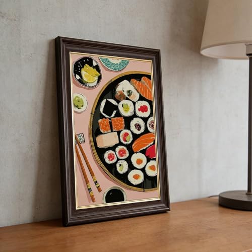 Impression toile cuisine japonaise déco murale chambre 61x91