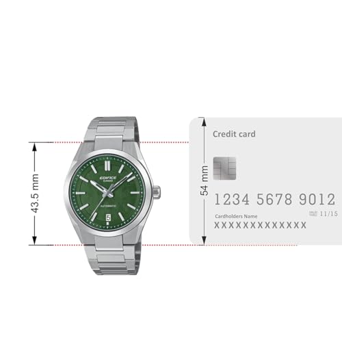 Image of Casio Edifice EFK-100D-3ADR Automatic Analog Green Dial Men (ED671)