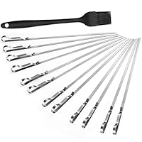 Algopix Similar Product 18 - BearMoo Kabob Skewers 17 Stainless