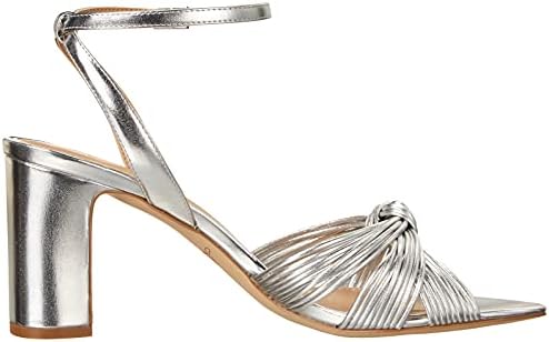 Jewel Badgley Mischka Christen Metallic Knotted Block Heel Sandal | Image 5