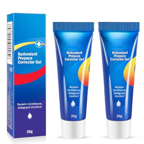 2 Stück Phimose Korrektur Gel Korrekturgel für Vorhautverengung Korrekturgel für überschüssige Vorhaut Natürliche Inhaltsstoffe Phimose Vorhautkorrektur Gel Schnelle Und Sanfte Wirksame Linderung