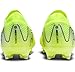 Nike Mercurial Vapor 16 Pro FG Low-Top Soccer Cleats (FQ8685-700, Volt/Black) Size 11