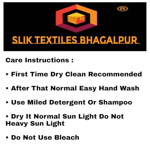 Image of STB-SILK TEXTILES BHAGALPUR Women's Linen Slub Saree With Contrast Blouse Piece