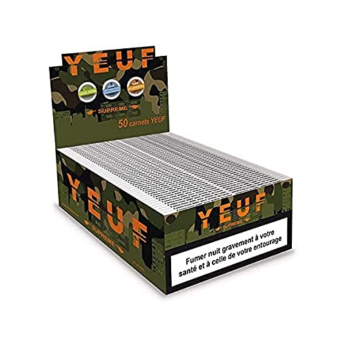 FEUILLES A ROULER SLIM YEUF SUPREME - BOITE DE 50 PAQUETS Cover