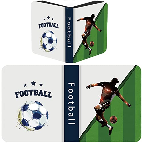 Ghiuan 400 Pockets Cards Binder For Football Cards,Soccer Cards Binder, Trading Card Holder Album Storage Display Case With Football Card Sleeves For Basketball Card And Soccer Star Card Sports Card #TOP4